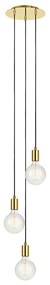 Markslöjd 106333 - Csillár zsinóron SKY 3xE27/60W/230V 106333