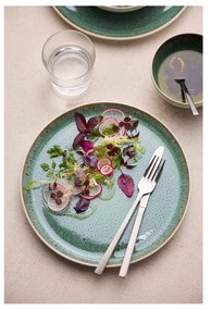 Fehér-zöld kőedény tálka 400 ml Gastro White/Green – Bitz