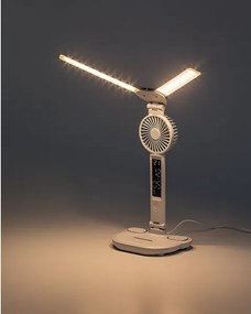 Rabalux 74030 - NOVILO LED dimmelhető asztali lámpa ventilátorral LED/7W/5V