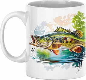 Gyönyörű Bögre Horgászoknak Születésnapi Ajándék Halaknak 330 ml Csomagolás