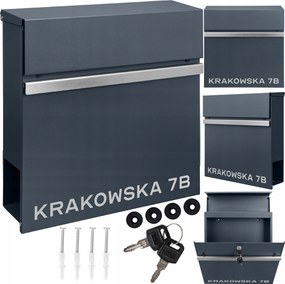 Antracit Postaláda Exlusive Felirat