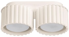 Sollux SL.1793 - AURA krémszínű spotlámpa 2xGX53/10W/230V