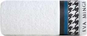 Eva törölköző 8 30x50 fehér frottír 485 g/m2 Eva Minge frottír