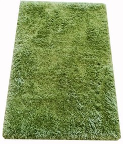 Günter zöld shaggy futószőnyeg 80x300 cm prémium