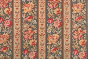 Divatos Flizelin Tapéta Ragasztóval Fali 3D Színes virágok 104x70 Ragasztó