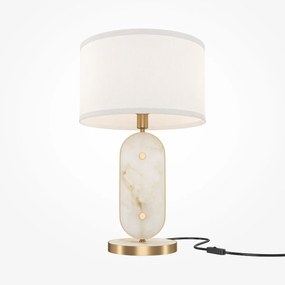Maytoni modern asztali lámpa marmo fehér arany mymod099tl-01g