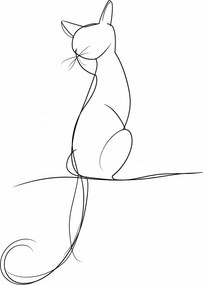 Poszter 61x91,5cm Elegancia egy vonalban