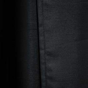 Fekete mikroszatén függöny 140x240 cm Shana – douceur d'intérieur