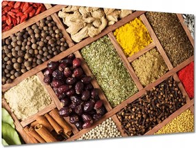 Festmények 120x80 Fűszerek dobozokban