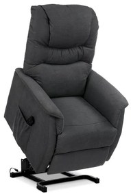 Elektromos Fekvőfotel, Szürke Szövet. TV-1171 GREY2