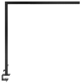 Fekete fém LED asztali lámpa 120 cm VOLANS Beliani