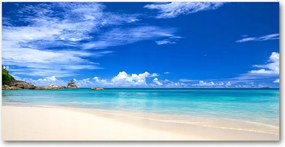 Fotó üvegkép Trópusi tengerpart 140x70