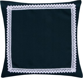 Dekoratív párnahuzat Malaga 40x40 fekete