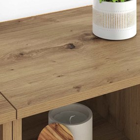 Oldalszekrények 2 pcs Artisan tölgy 60 x 35 x 70 cm Faanyag