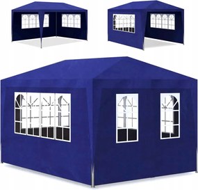 Pe kerti pavilon 3x4 m Pavilon 4 falú ablak Bevásárló Sátor