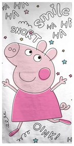 Peppa malac Snort fürdőlepedő, strand törölköző 70x140cm