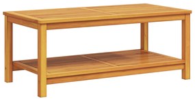 Dohányzóasztal 110x55x45 cm Tömör akácfából