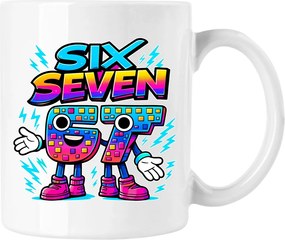 Neon bögre 67 Fehér 330ml