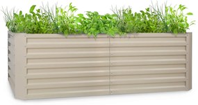 Blumfeldt High Grow Straight, emelt ágyás, 200 x 60 x 100 cm, 1200 l, acél