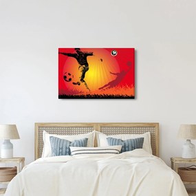 Kép - futball (90x60 cm)