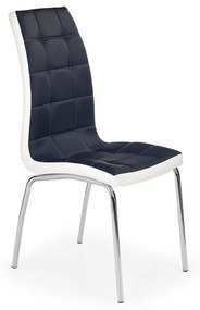 K186 szék, fekete/fehér