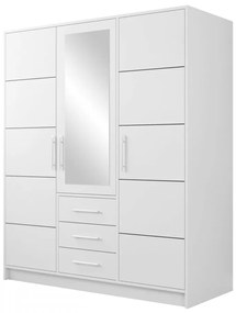Ruhásszekrény Lenona D3 (wellington tölgy) (tükörrel). 1105771