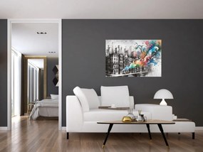 Kép - Ipari élet (90x60 cm)