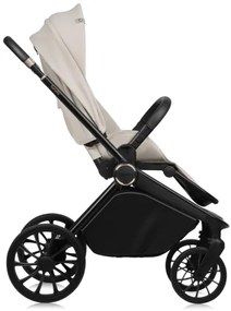 Lionelo - 3 az 1-ben kombinált babakocsi MIKA PLUS Beige Sand
