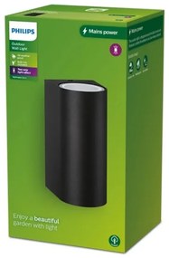 Philips - Kültéri fali lámpa NIGHTINGALE 2xGU10/35W/230V IP44