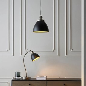 Endon loft asztali lámpa franklin fekete antik ón end98752