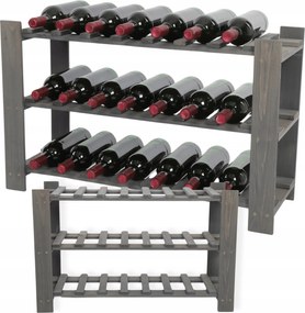 Bortartó állvány bortartó polc palacktartó szekrény alkoholtartó szekrény 21 palack