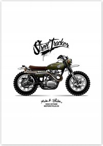 Poszterek 70x100 Motorkerékpár Antik Vintage