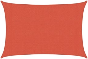 vidaXL terrakotta HDPE napvitorla 160 g/m² 3 x 4,5 m