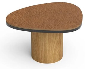 Konyakbarna fali acél akasztó Dot S Bull – LIND DNA