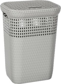 Szennyeskosár 60 l, szürke