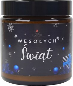 Karácsonyi Szójagyertya 120ML Clementine Cupcake Aromás Ajándék