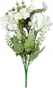Vegyes Csokor 6 Ágú Hortenzia Fehér Színben