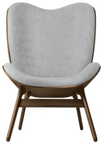 Világosszürke fotel A Conversation Piece – UMAGE