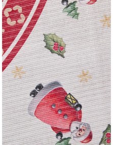 Piros kerek szőnyeg karácsonyi mintával ø 160 cm Toy's Delight Santa Claus – Villeroy&amp;Boch