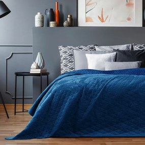 AmeliaHome Laila ágytakaró kék, 220 x 240 cm