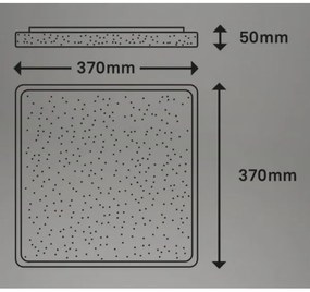 Briloner 3749-414 - LED Mennyezeti lámpa LINO LED/24W/230V matt króm