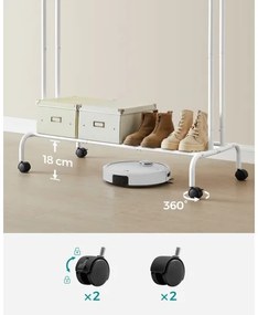 LINEA mobil álló fogas, fehér