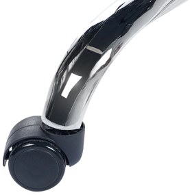 Rózsaszín irodai forgószék DESIGN Beliani