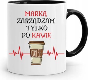 Marketingeseknek Marketing Bögre Fekete Ajándék fényképes nyomtatással