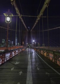 Poszter 64x90cm Brooklyn híd New Yorkban, Assaf Frank