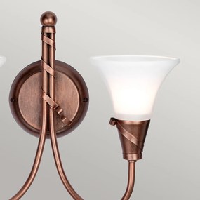 Elstead Lighting EMILY EM2-COPPER Fali lámpa 2x60W/E14