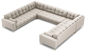 Bézs sarokkanapé (U alakú) Bali – Cosmopolitan Design