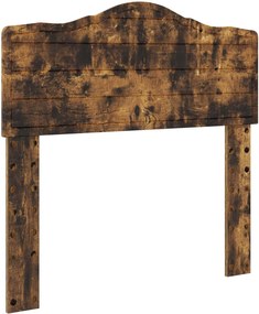 vidaXL Fejtámla Füstölt tölgy 100 cm Faanyag