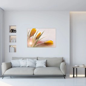 Kép - Tavaszi virágok (90x60 cm)
