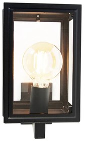 Okos rusztikus fali lámpa fekete, beleértve a WiFi G95-öt - Sutton Up